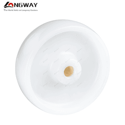 Roue fixe simple en nylon AJ-01 - Image 1