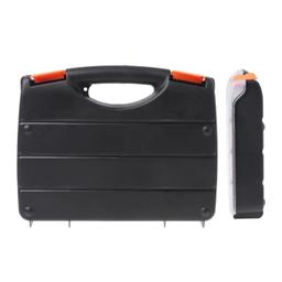 BOITE DE RANGEMENT PLASTIQUE NOIR & ORANGE 16 CASSES MJ-TOOLS - Image 2