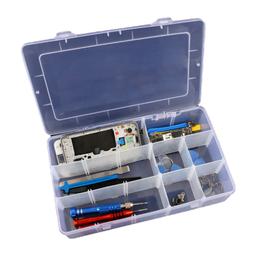 BOITE DE RANGEMENT PLASTIQUE TRANSPARENTE 6 CASSES MJ-TOOLS - Image 2