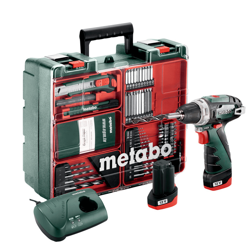 VISSEUSE CHARGEABLE POWERMAX BS 10.8V+ACC LI-LON METABO