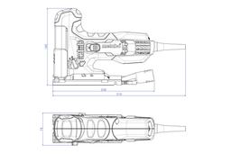 SCIE SAUTEUSE STE 100 220-240V 710W METABO - Image 3