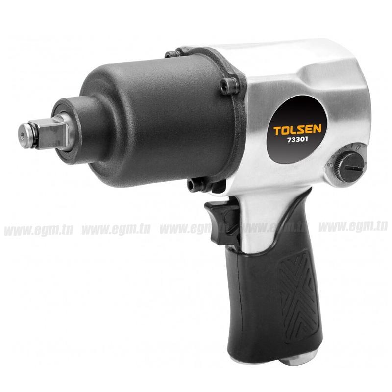 CLE A CHOC PNEUMATIQUE 1/2" 640NM 7500 tr/min TOLSEN