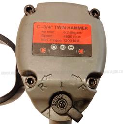 Clé à Chocs Pneumatique 3/4″ 1200 N.m Taitian - Image 3