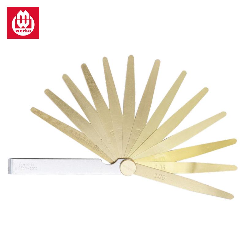 JAUGE D'EPESSEUR ANTI-MAGNETIC 0.05-1.00 100MM 20 LAME WERKA