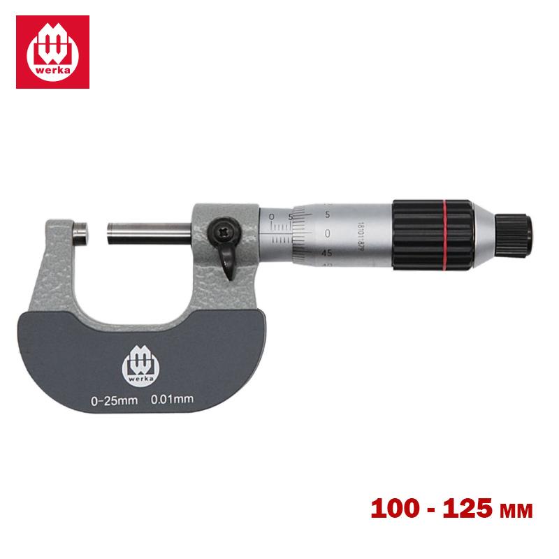 PALMEUR EXTERIEUR 100-125 0.01MM DIN863 WERKA