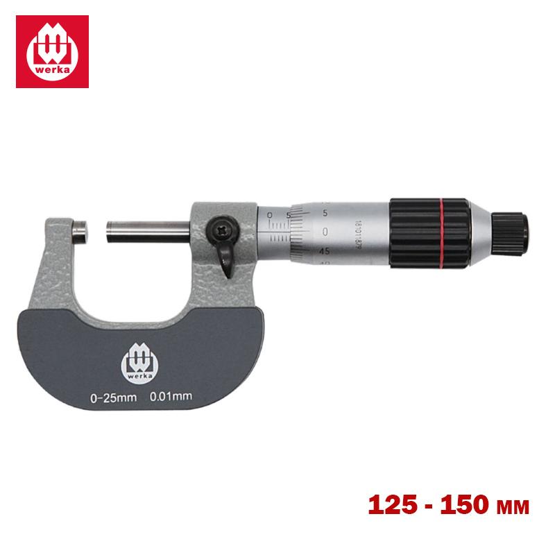 PALMEUR EXTERIEUR 125-150 0.01MM DIN863 WERKA