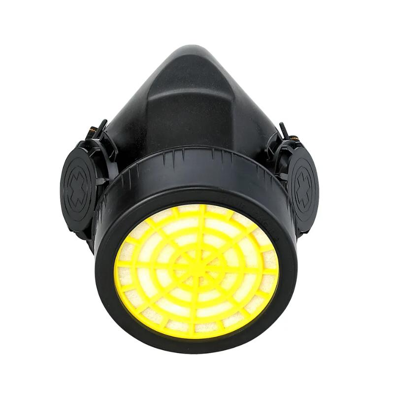 Masque anti-poussière masque a gaz simple large cartouche chimique respiratoire NP305