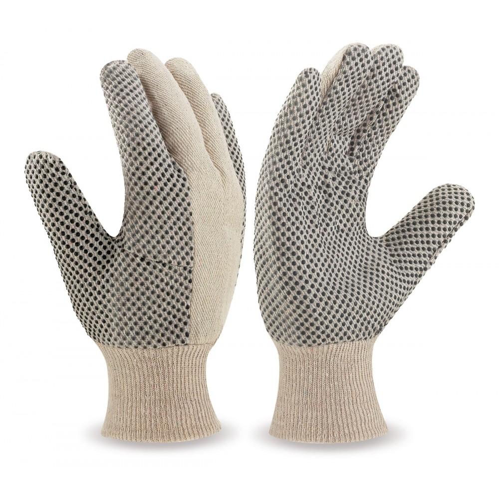 PAIRE GANT TRICOTE POLY/COTON PIK NOIR