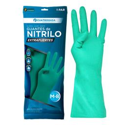 PAIRE GANT VERT INDUSTRIALES NITRILO CUATROGASA - Image 1
