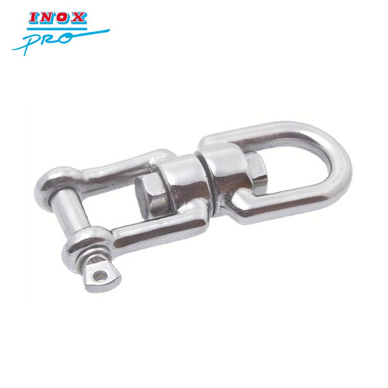 EMERILLON DOUBLE ANNEAU+MANILLE INOX AISI 304 ACTON