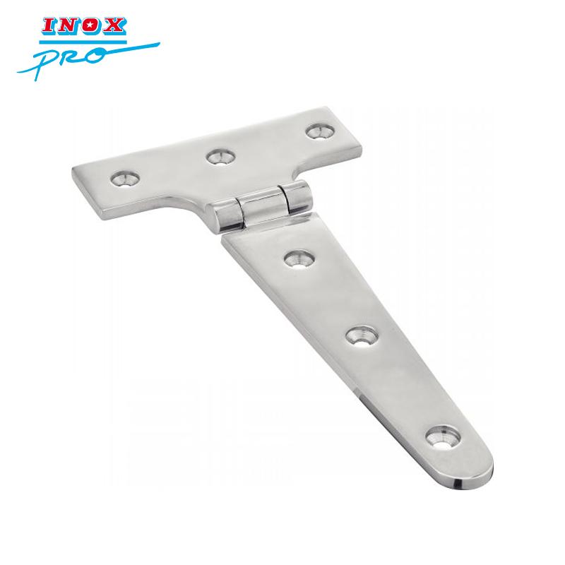 CHARNIERE INOX A4 TYPE T FORGEE POLIE L 100mm ACTON