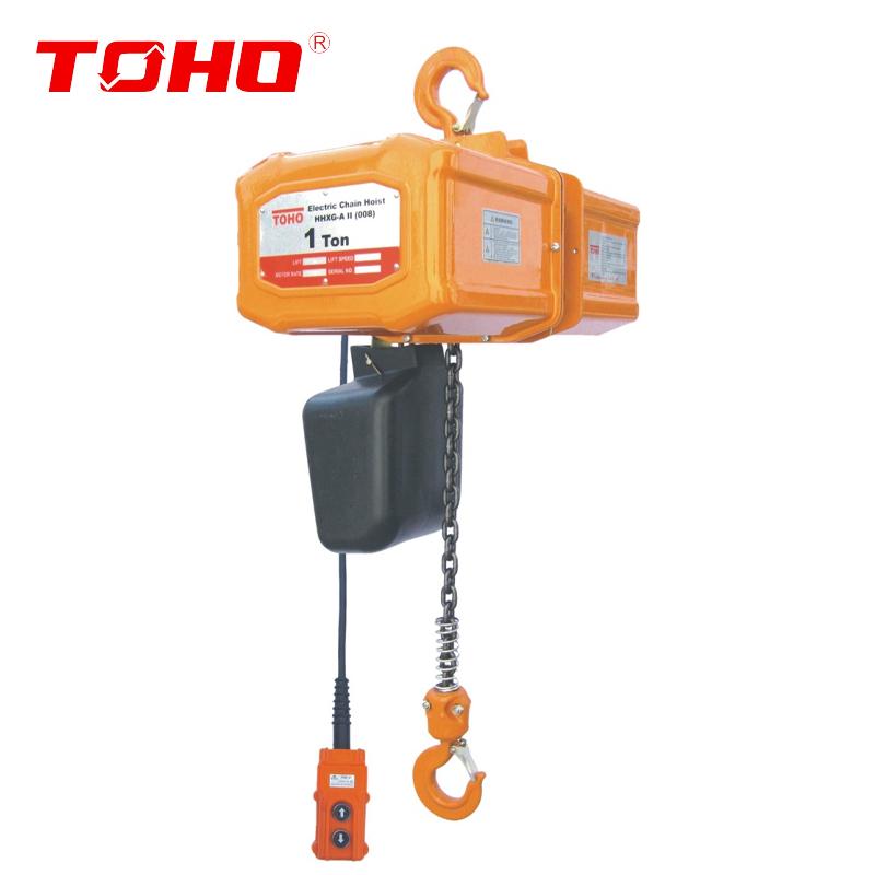PALAN A CHAINE ELECTRIQUE "TH-DB/ 220V" "TH-B/ 380V" TOHO