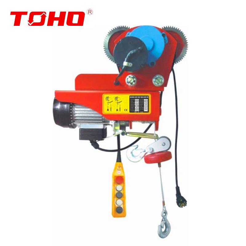 PALAN A CABLE ELECTRIQUE AVEC CHARIOT MOBIL 220V H/L 6A12M TOHO