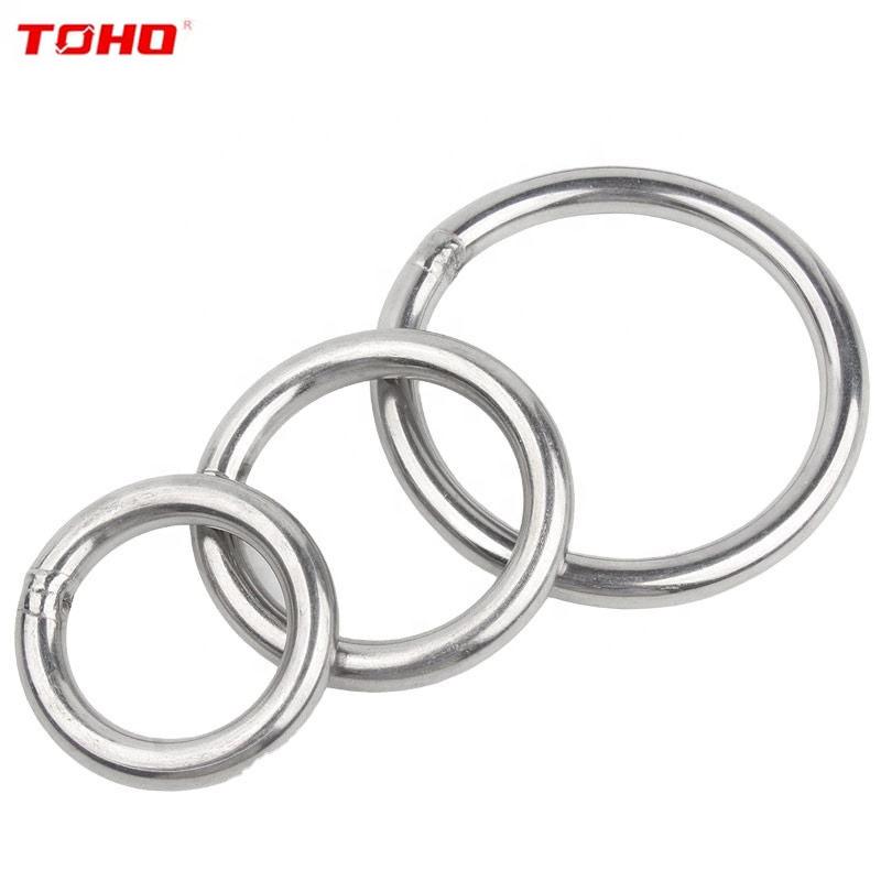 ANNEAUX SOUDER ROND EN ACIER GALVANISE 3X20 TOHO