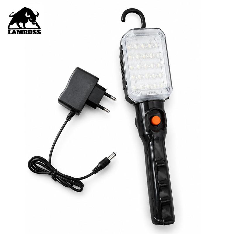 BALADEUSE RECHARGABLE MAGNETIQUE 25 LED LAMBOSS
