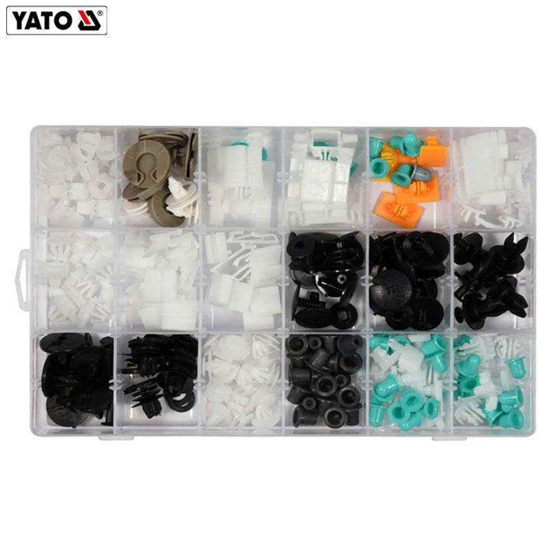 BOITE CLIPS DE FIXATION EN PLASTIQUE INTER POUR VOITURE AUDI 160PCS YATO