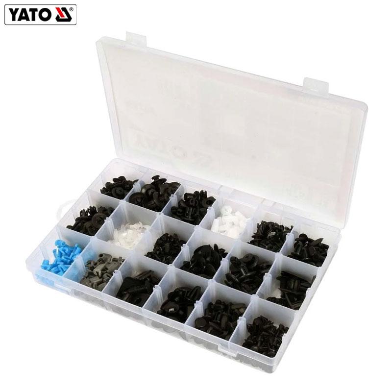 BOITE CLIPS DE FIXATION EN PLASTIQUE INTER POUR VOITURE MAZDA 475PCS YATO