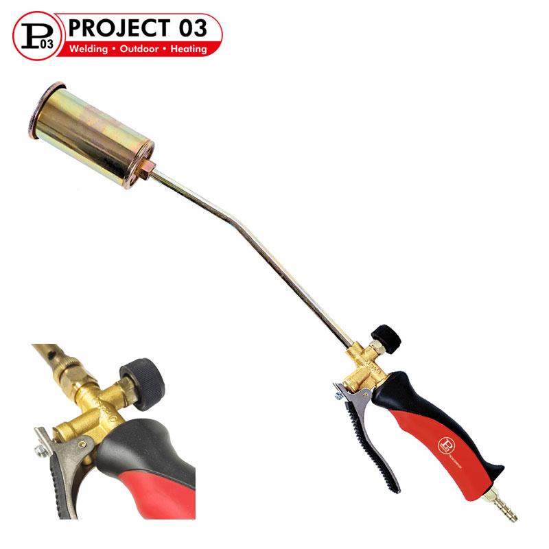CHALUMEAUX A GAZ ETANCHE I 064LK BEC 60MM AVEC FLEXIBLE PROJECT ITALY