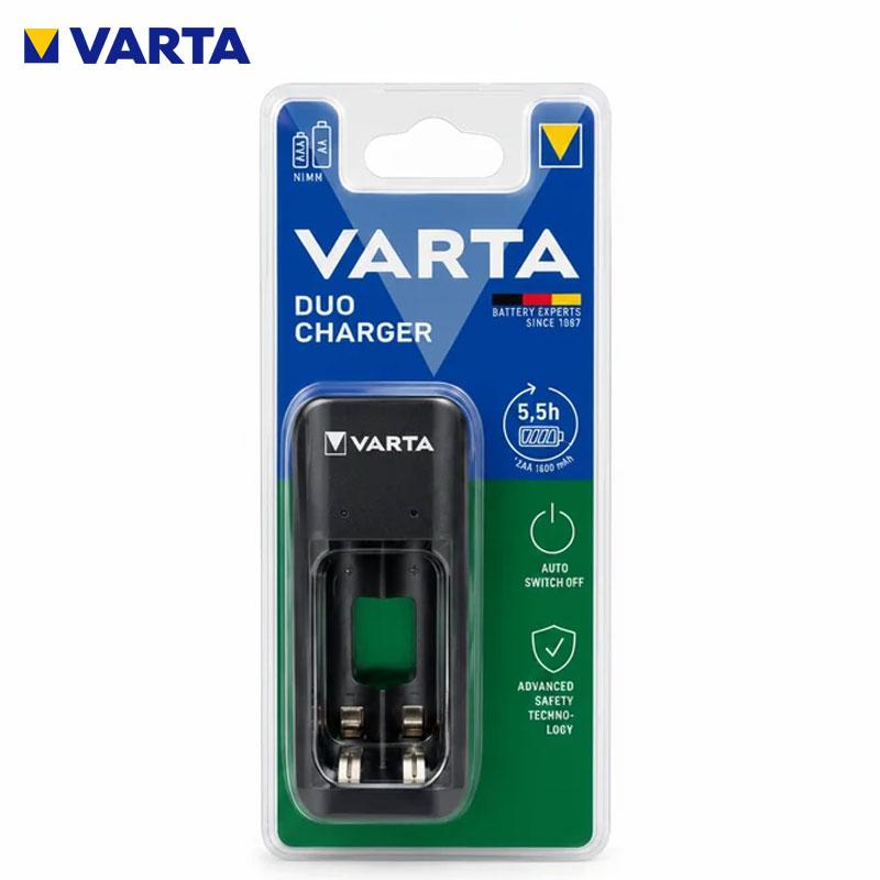 CHARGEUR PILLE DUO 2 PILLES AA/AAA VARTA