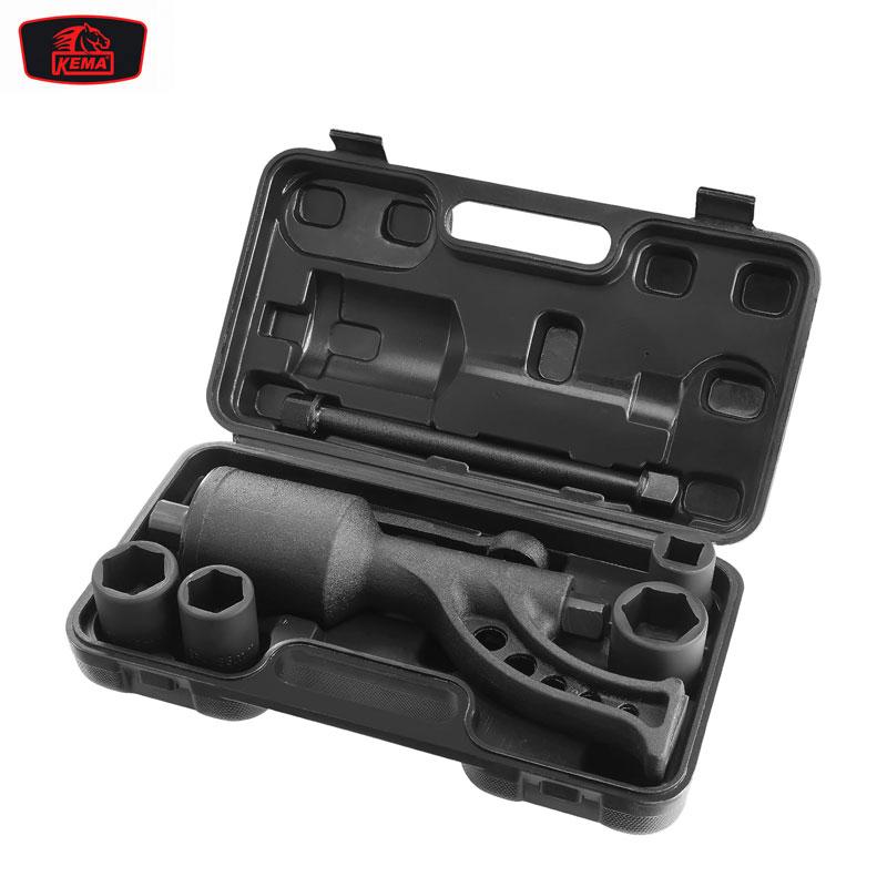 CLE DE ROUE P.L MULTIPLICATEUR 7500N.M AVEC 2 DOUILLES 32/33MM KEMA TOOLS