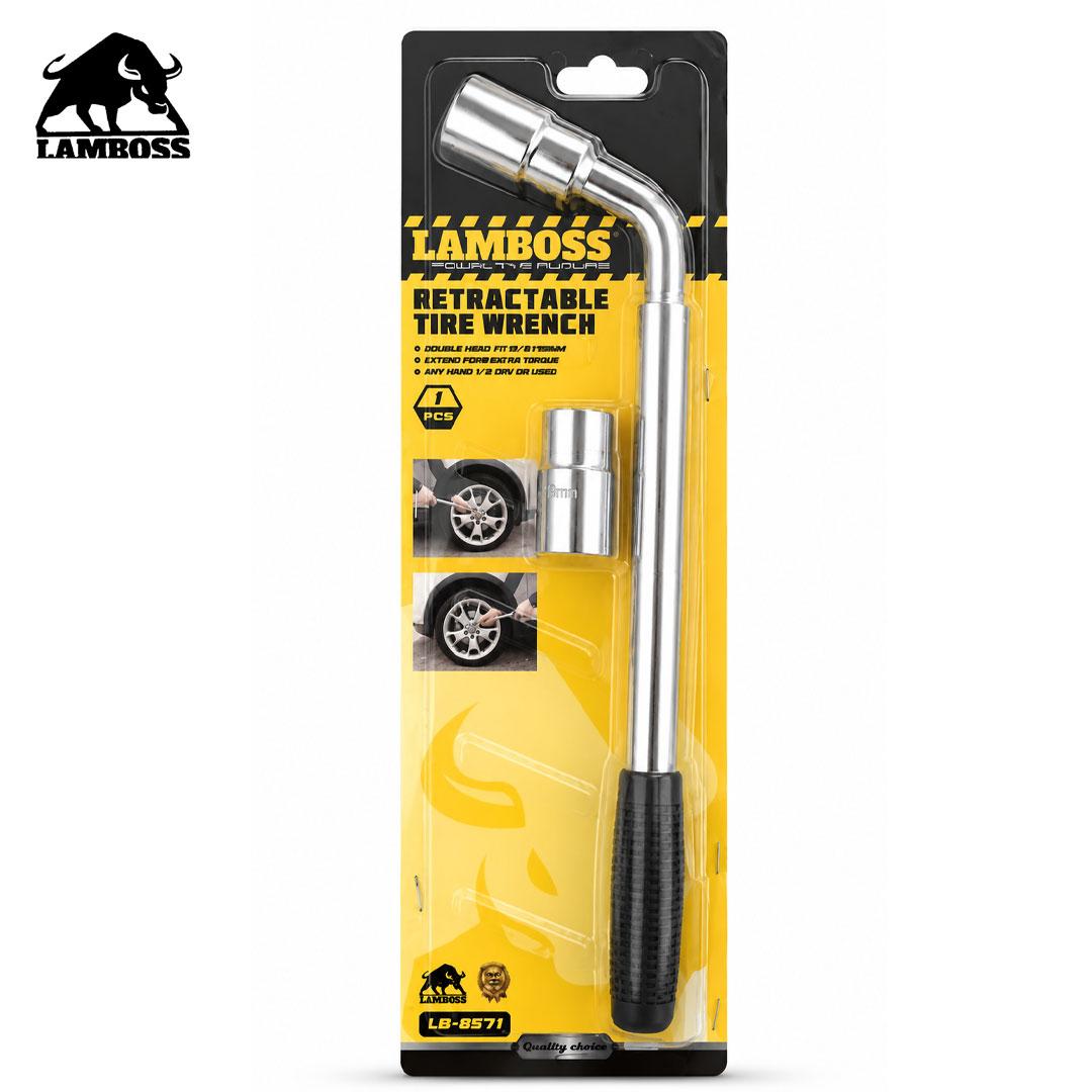 CLE DE ROUE REGLABLE 17/19 & 21/23 CHR-VAN 530MM LAMBOSS