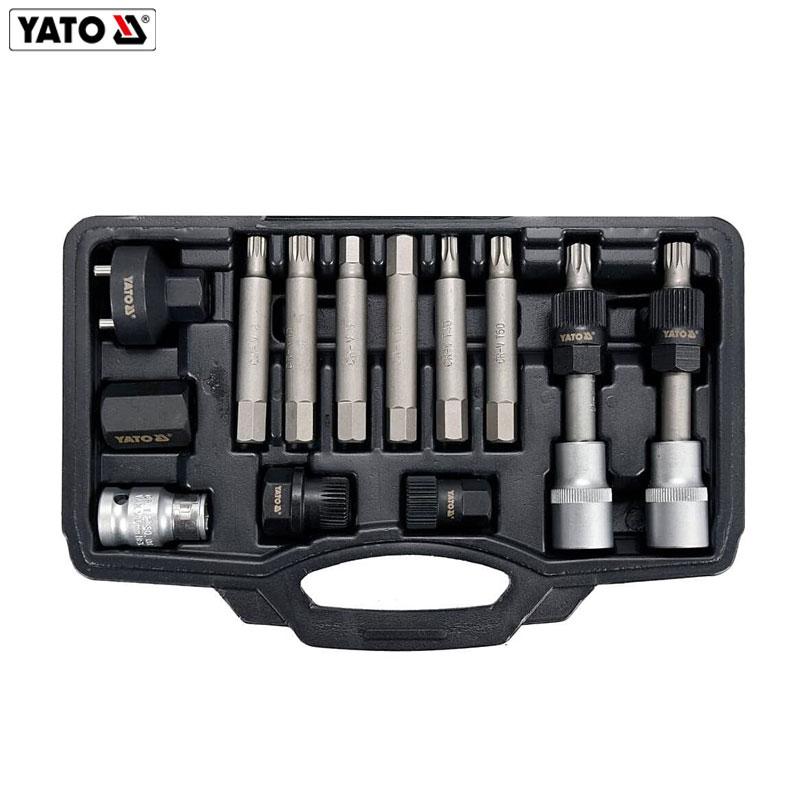 COFFRET CLE A DOUILLE D'ALTERNATEUR 1/2" 13PCS YATO