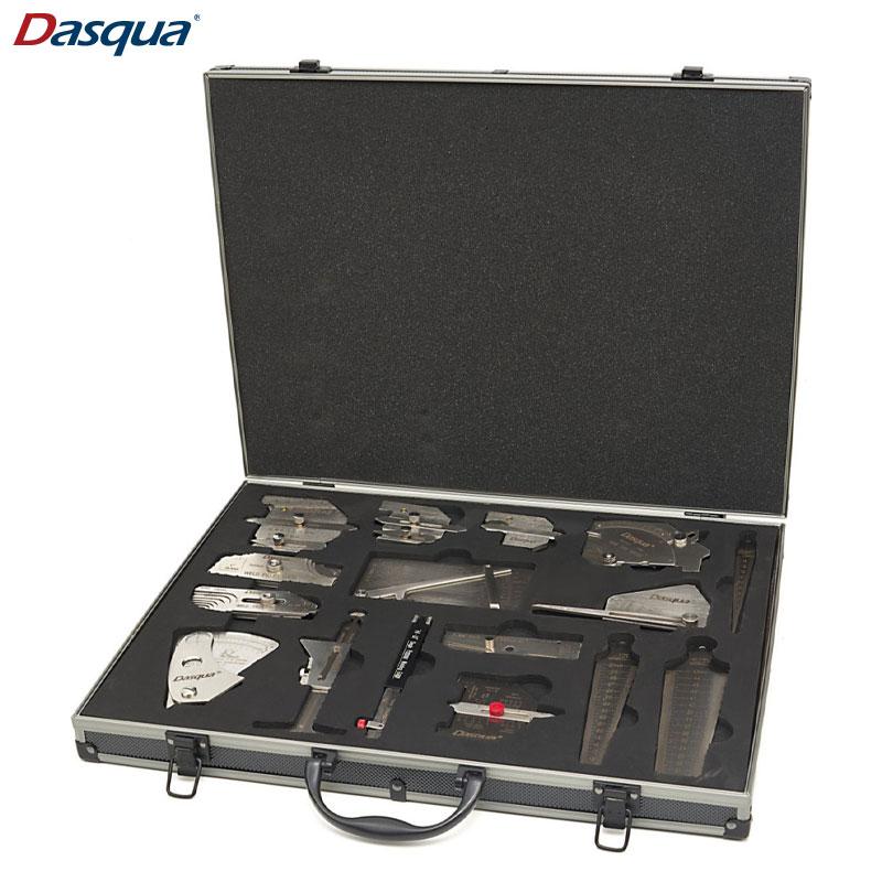 COFFRET DE 16 OUTILS DE MESURE & JAUGE DE SOUDAGE DASQUA