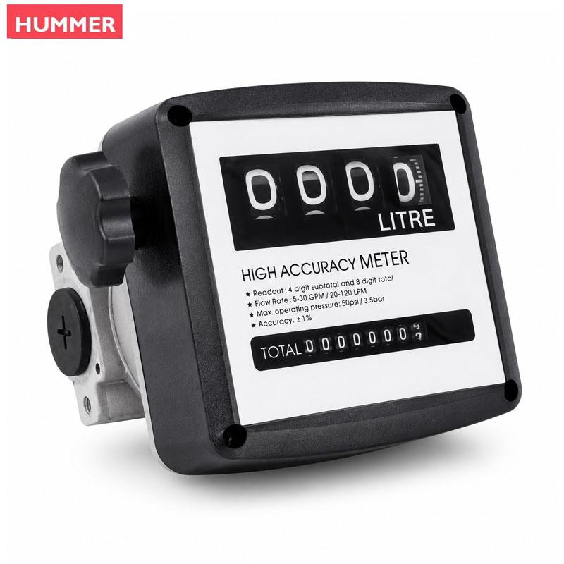 COMPTEUR METRIC POUR POMPE DE TRANSFER LIQUIDE CARBURANT POUR ZYB-80 HUMMER