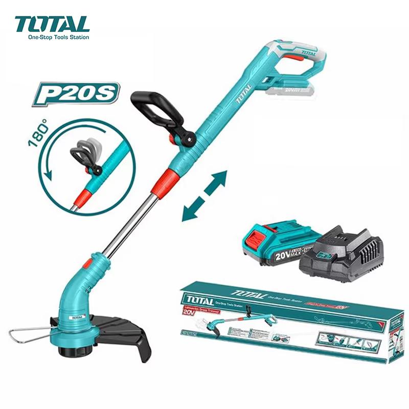 Coupe bordure sans fil Total 20V TGTLI20301 avec batterie et chargeur