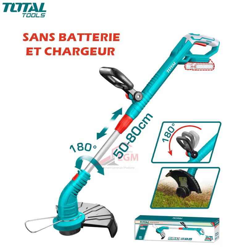 Coupe bordure Total 20V sans batterie TGTLI20018