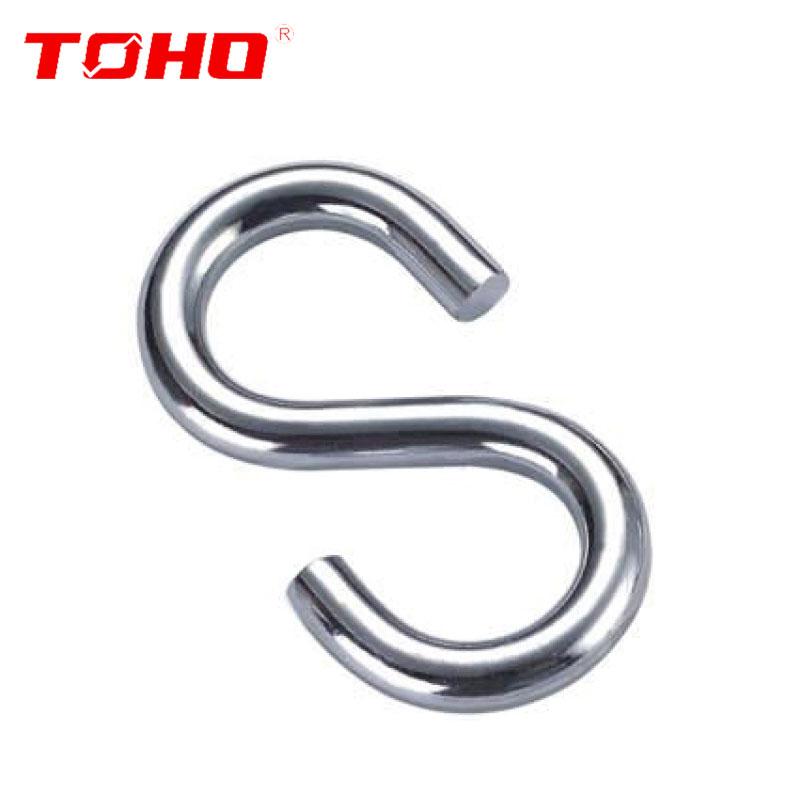 CROCHET EN ACIER GAL FORME "S" TOHO