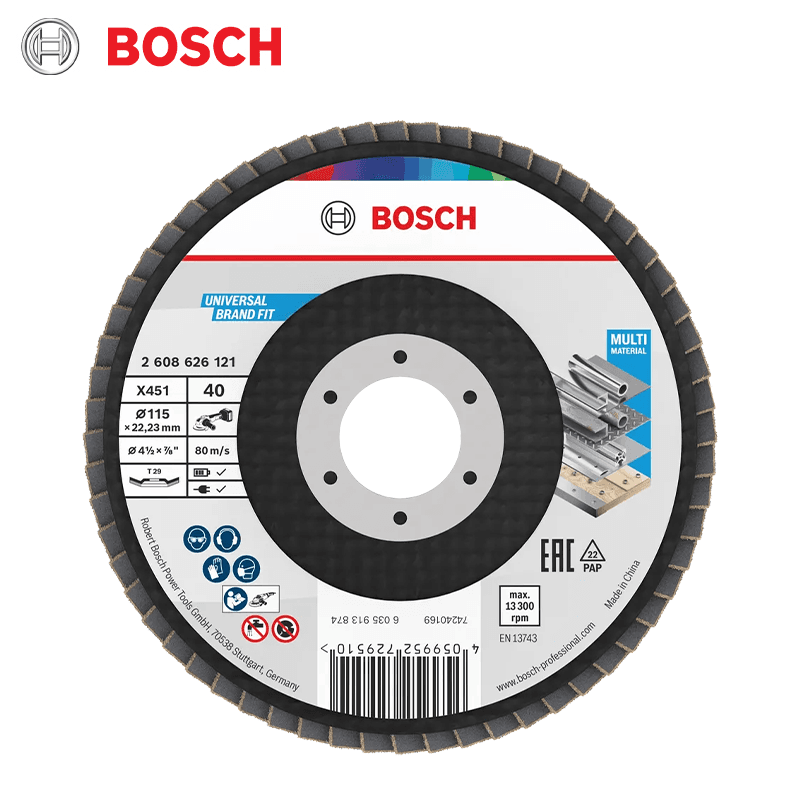 DISQUE A LAMELLE INOX D115 BOSCH