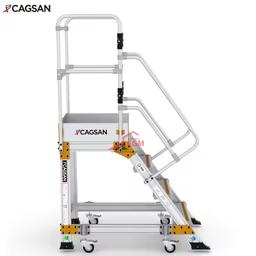 Roues à freinage à ressort de la plateforme industrielle Cagsan