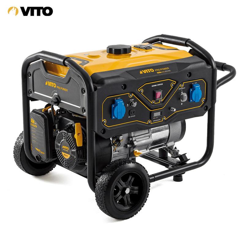 GROUPE ELECTROGENE ESSENCE 2.8KVA 16A 220V 4 TEMPS 6.5CV RESERV 15L VITO