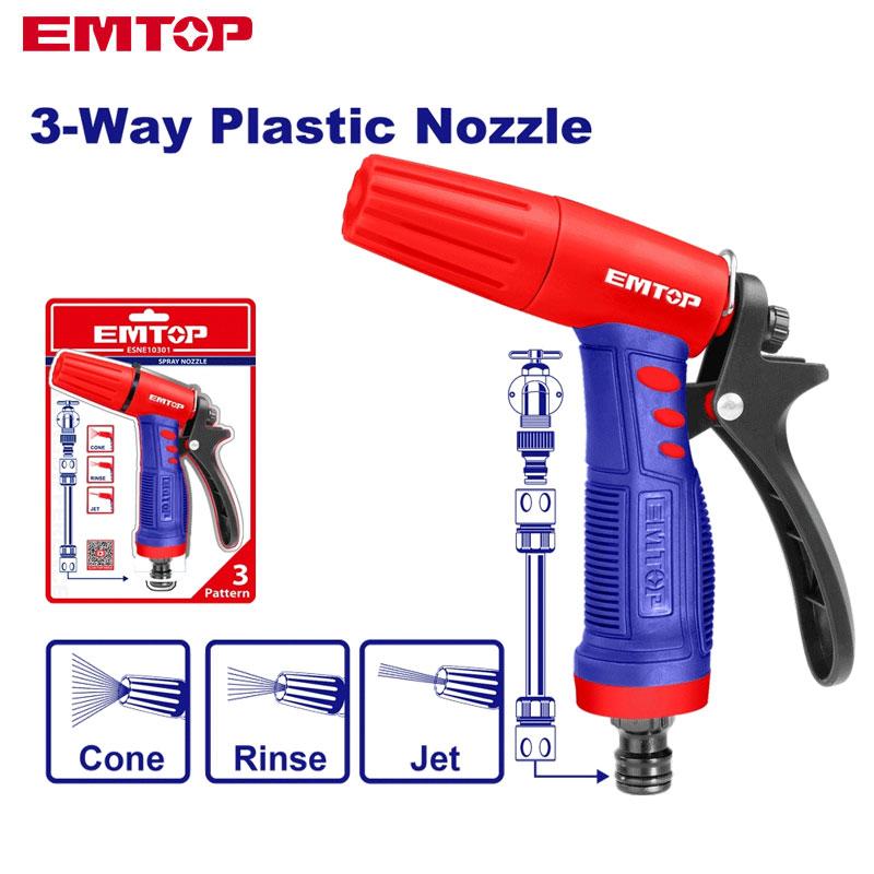 JET D'EAU PISTOLET REGLABLE ESNE10301 EMTOP