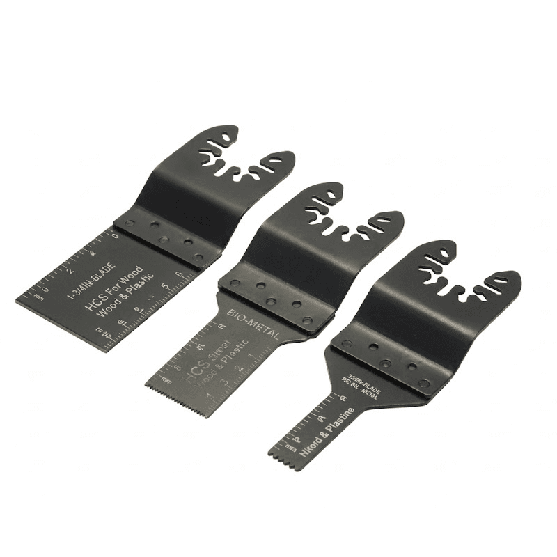 JEUX DE 3 LAMES HCS FOR WOOD POUR SCIE MULTI-TOOLS GERMA