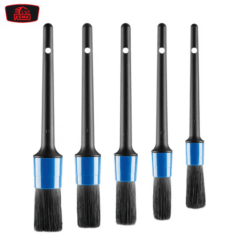 JEUX DE 5 PINCEAUX DE NETTOYAGE TABLEAU AUTO KEMA TOOLS