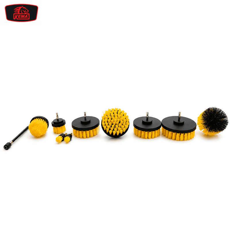 JEUX DE 9 BROSSES DE NETTOYAGE KEMA TOOLS