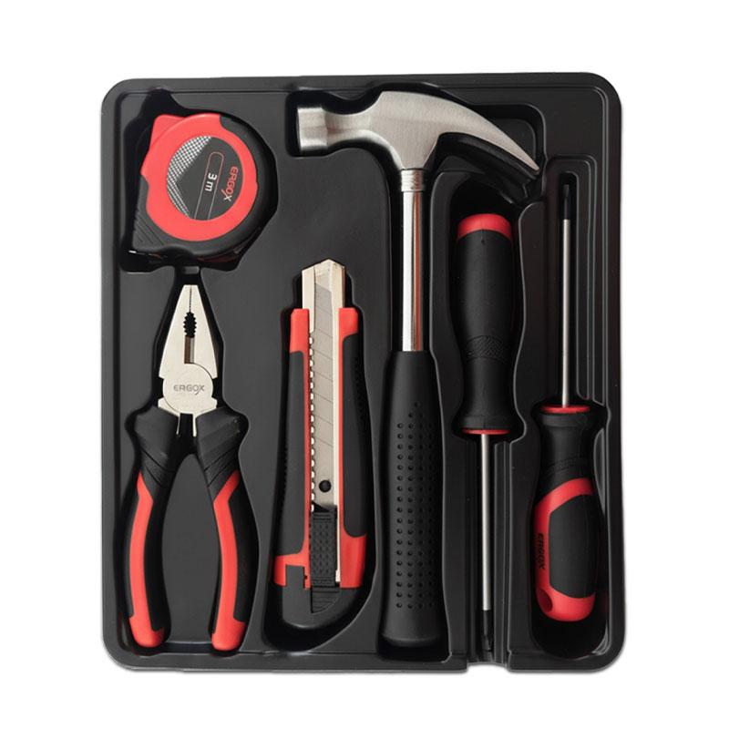 KIT D'OUTILLAGE DE BRICOLAGE 6PCS ERGOX