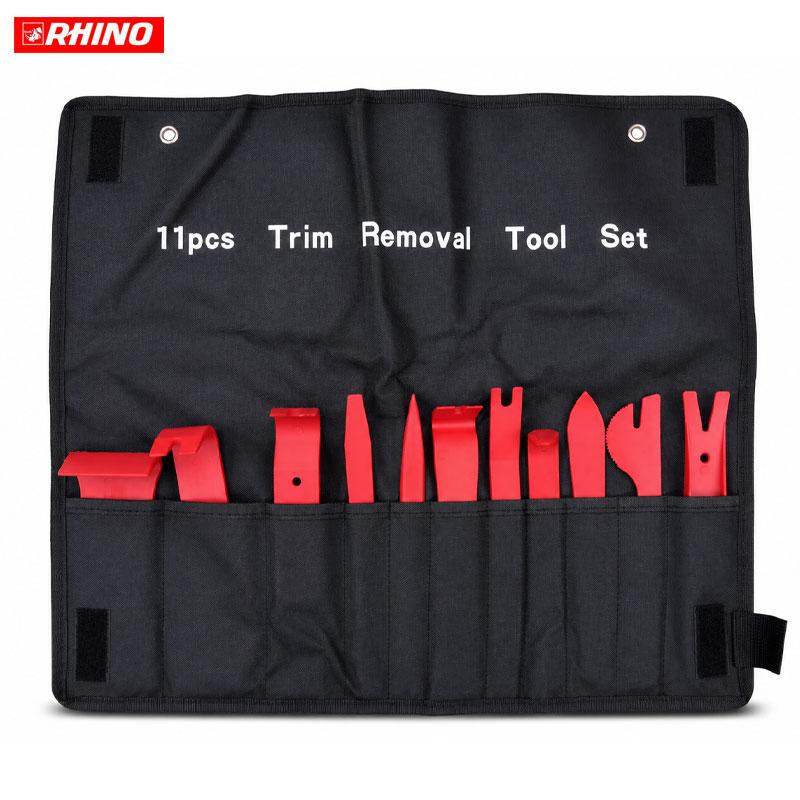 KIT DE DEMONTAGE LES GARNITURE PORTE & PANNEAUX 11PC RHINO