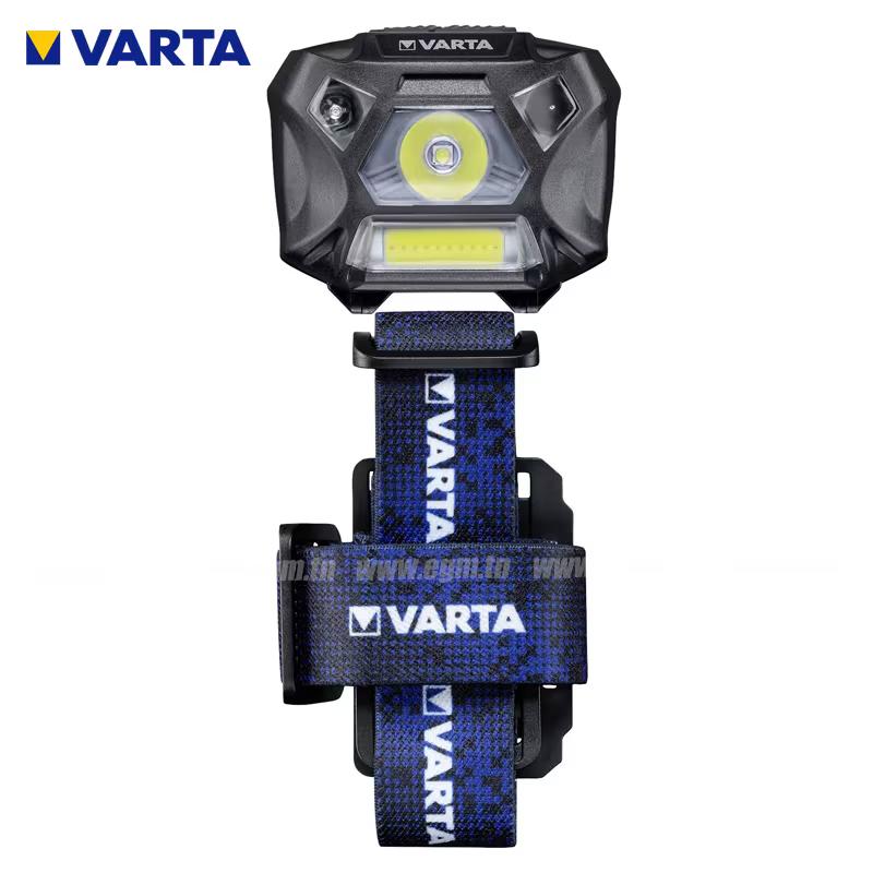 Lampe frontale Varta Work Flex H20 à détecteur de mouvement