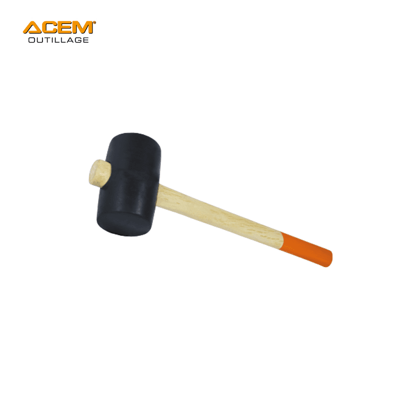 MAILLET CAOUTCHOUC M.BOIS 65MM ACEM