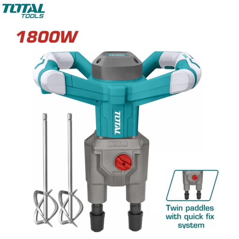 MALAXEUR ELECTRIQUE DOUBLE MIXER 1800W TOTAL