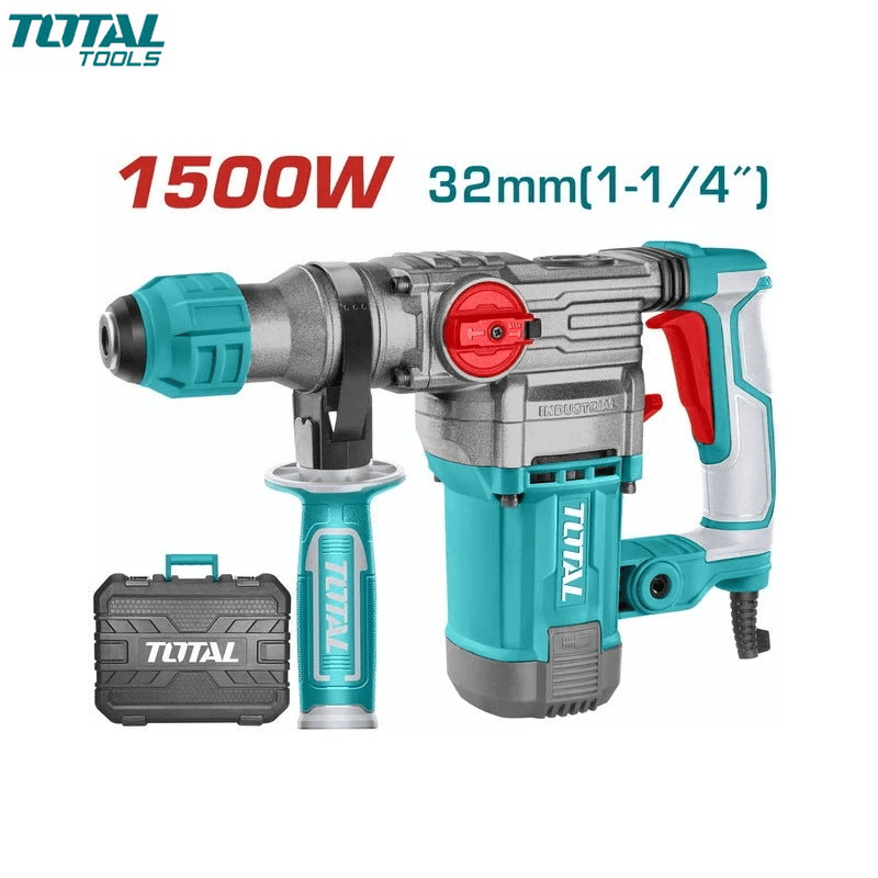 MARTEAU PERFORATEUR SDS MAX 40.0MM/950TR/MIN 1500W 5,5J 220V TOTAL