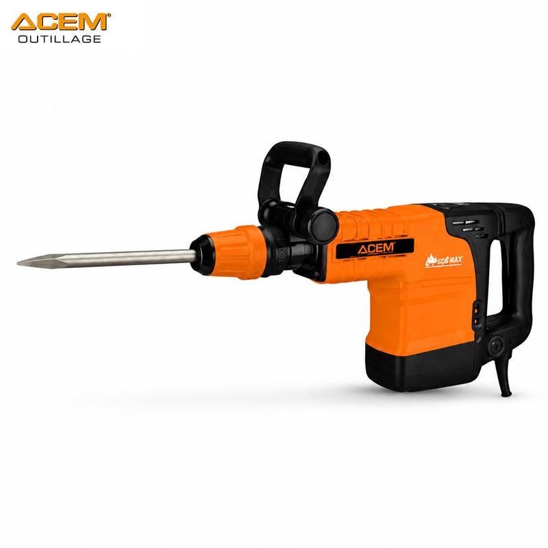 MARTEAU PIQUEUR ELECTRIQUE 11KG SDS MAX 1500W ACEM