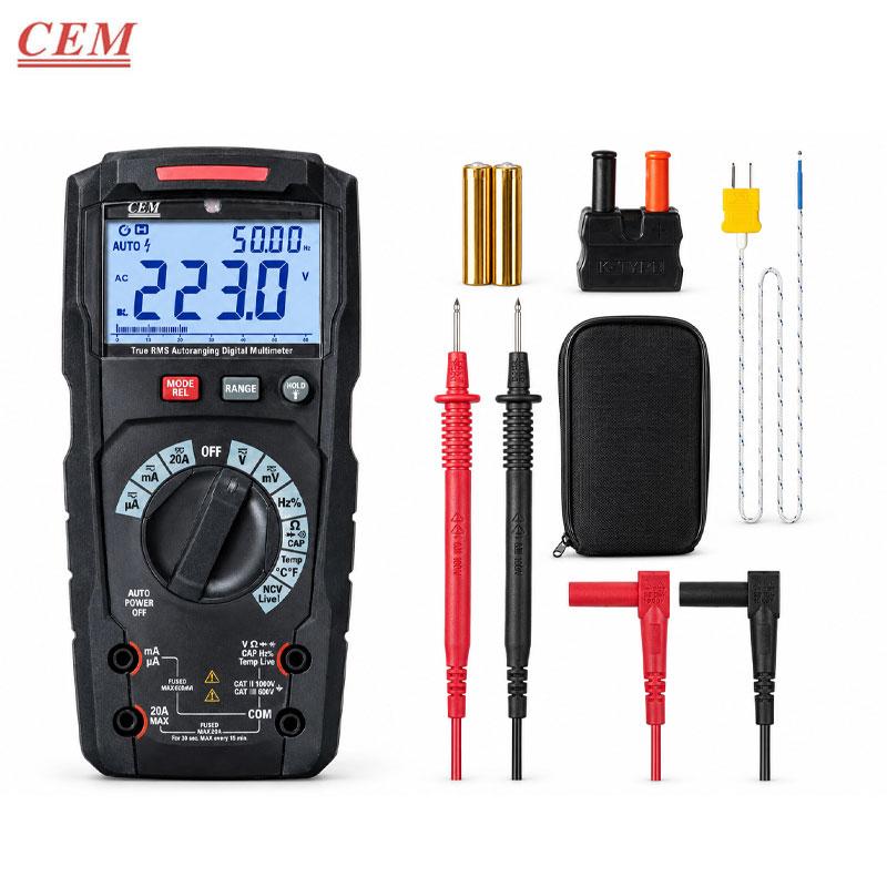 MULTIMERTRE NUMERIQUE 1000V DT-8909H CEM