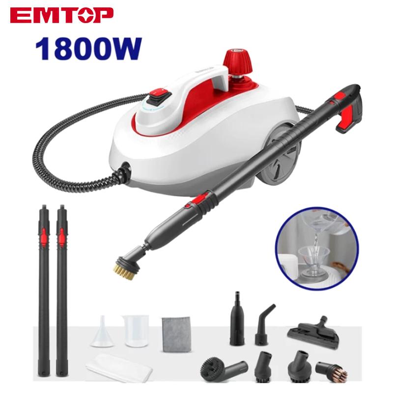 NETTOYEUR A VAPEUR 1.5L 1800W 1.5-5.0 BAR EMTOP