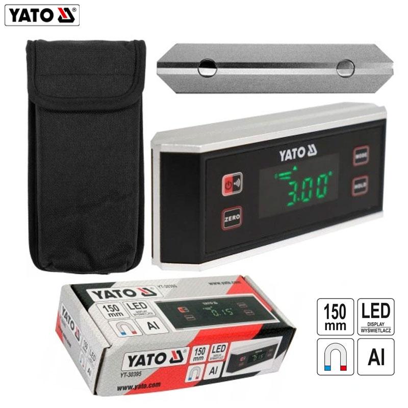 NIVEAU NUMERIQUE MAGNETIQUE LED 150MM YATO