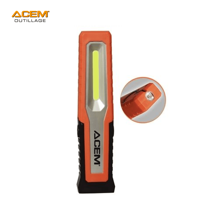 BALADEUSE COB LED REGLABLE SANS FIL RECHARGABLE BL200 2W ACEM F.T