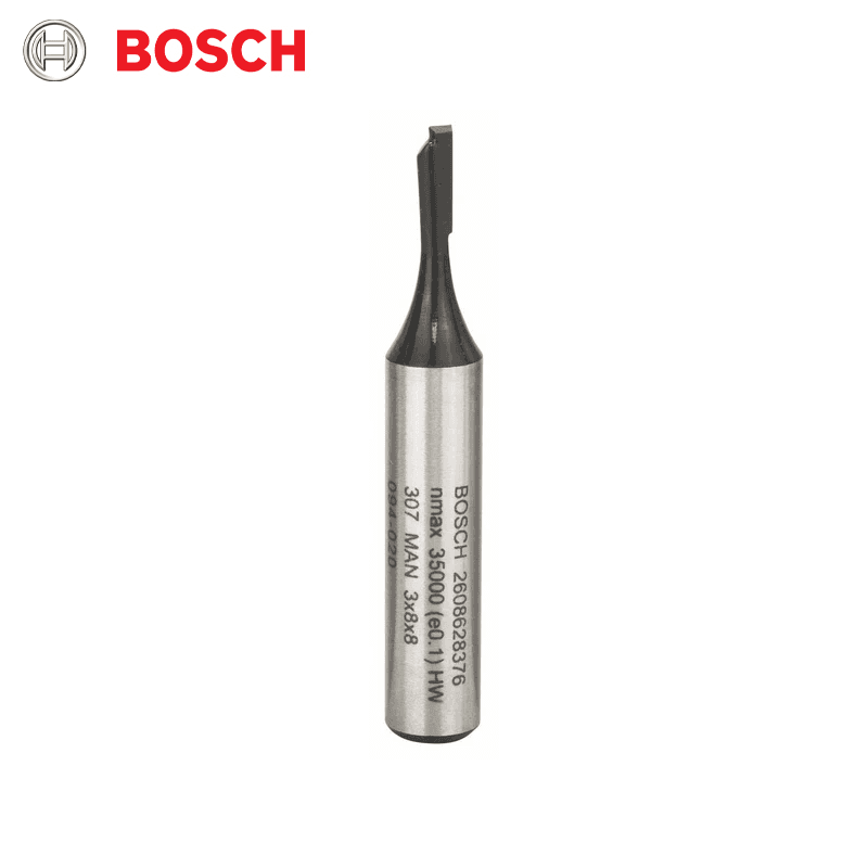 FRAISE DEFONCEUSE A RAINURER DROITE EN CARBURE Q8 BOSCH